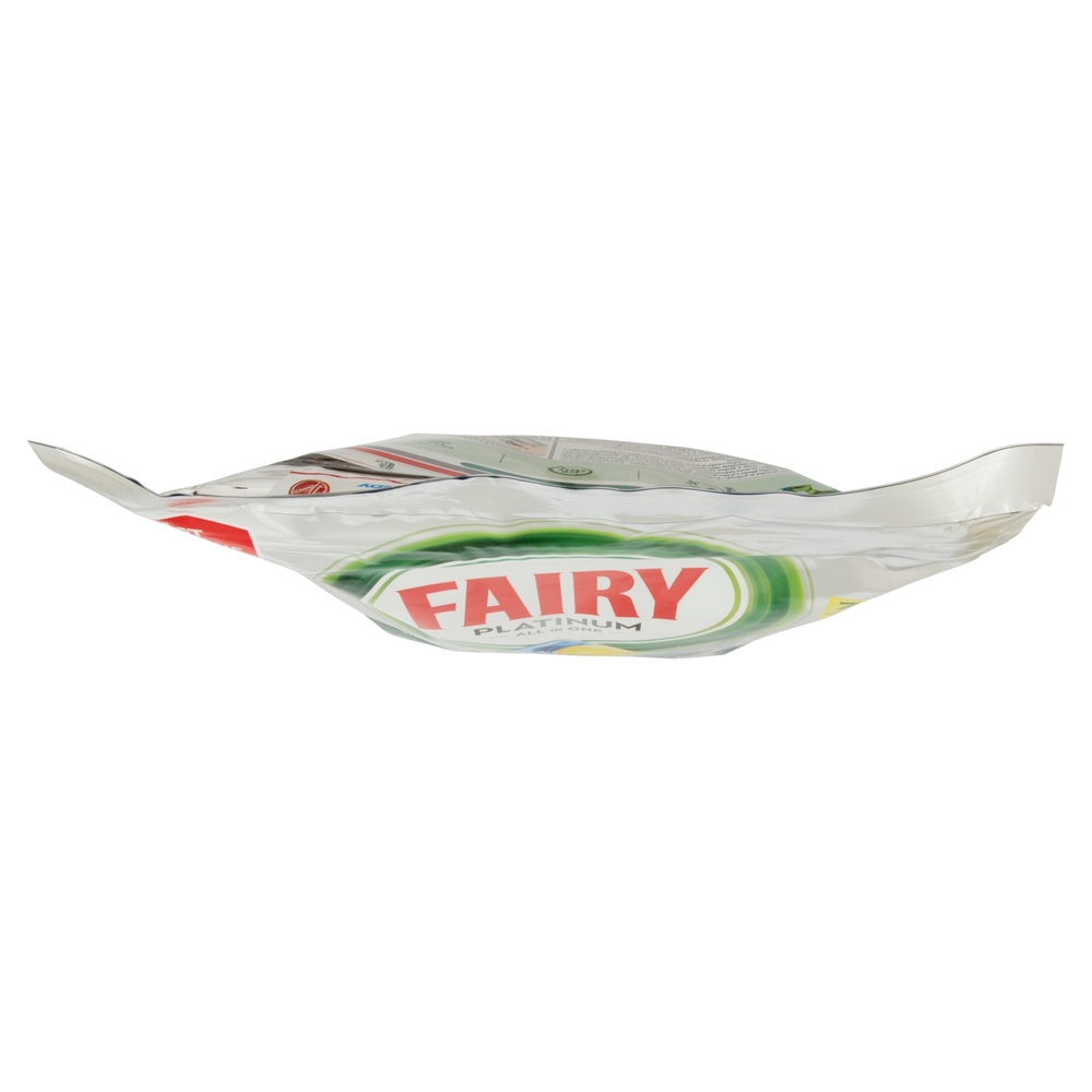 Fairy Platinum Pastiglie Lavastoviglie 73 Caps, Detersivo Limone